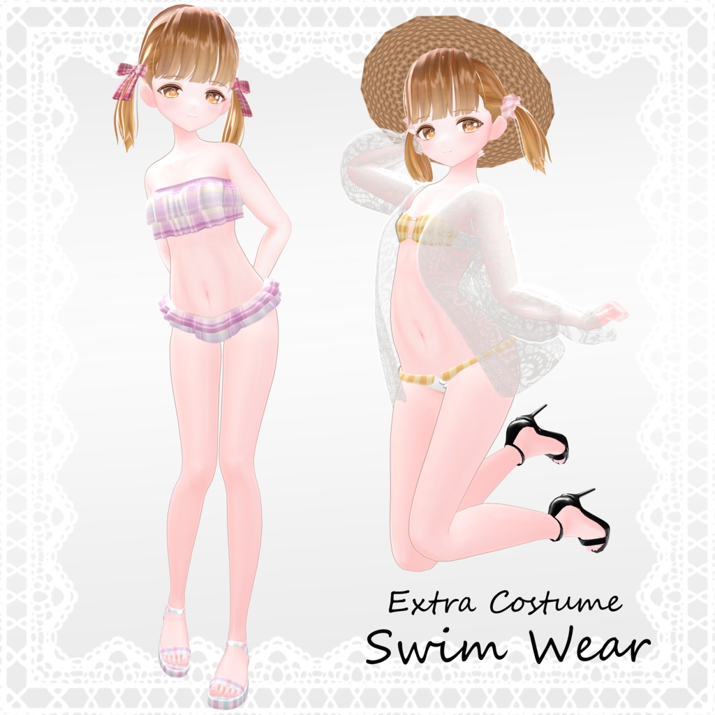 オリジナル3Dモデル「トラグルス」