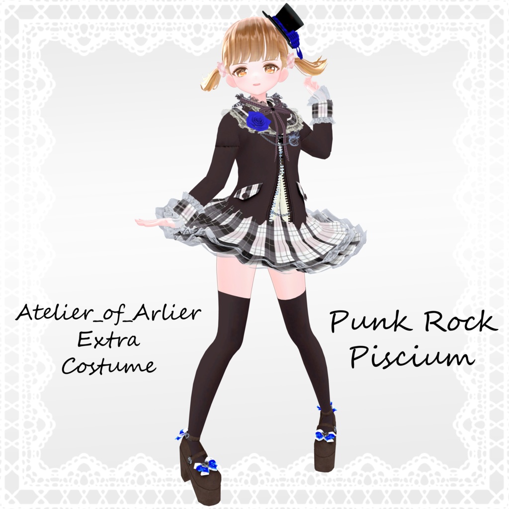 オリジナル3Dモデル「トラグルス」