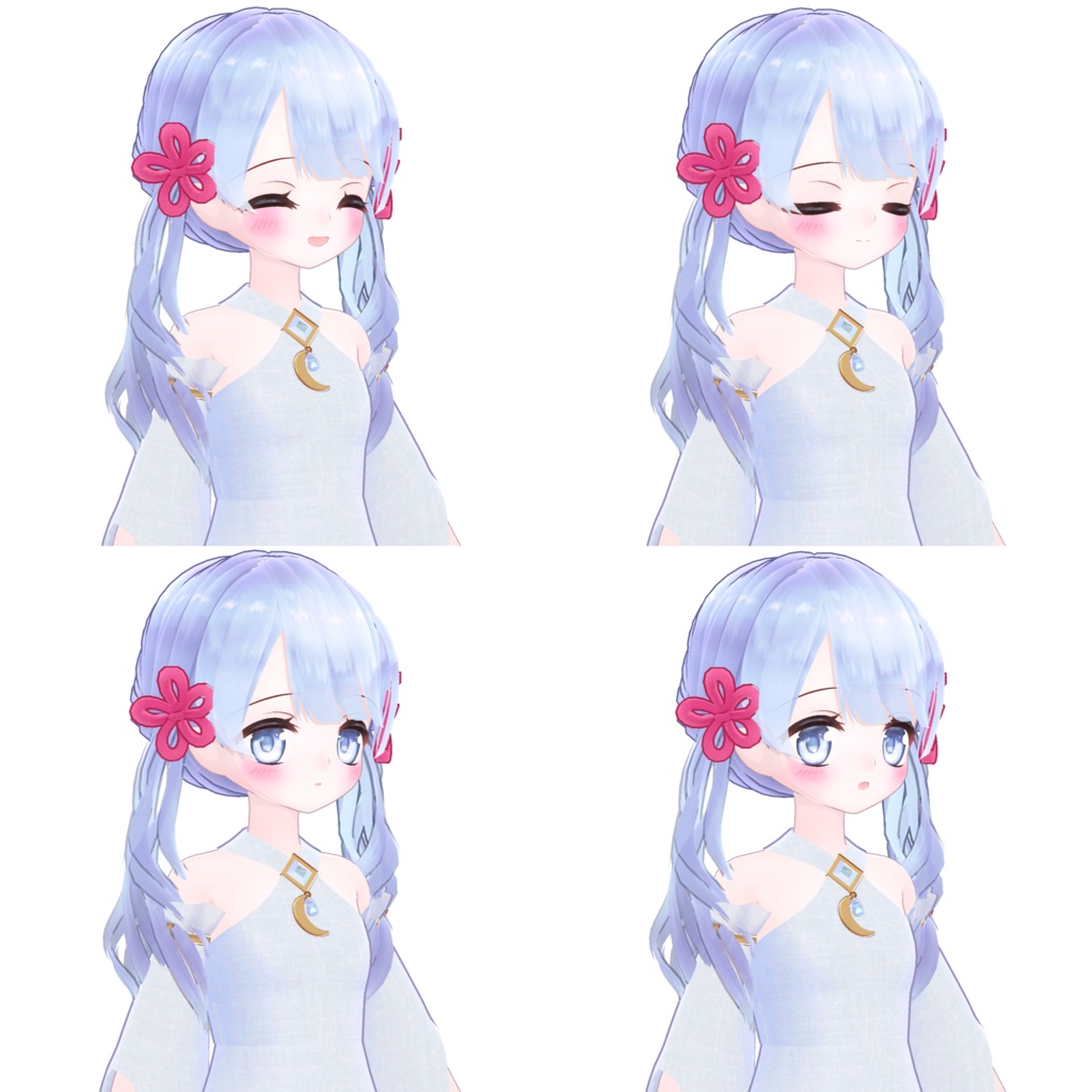 【無料VRCアバター】つくよみちゃん【ファンアートモデル】