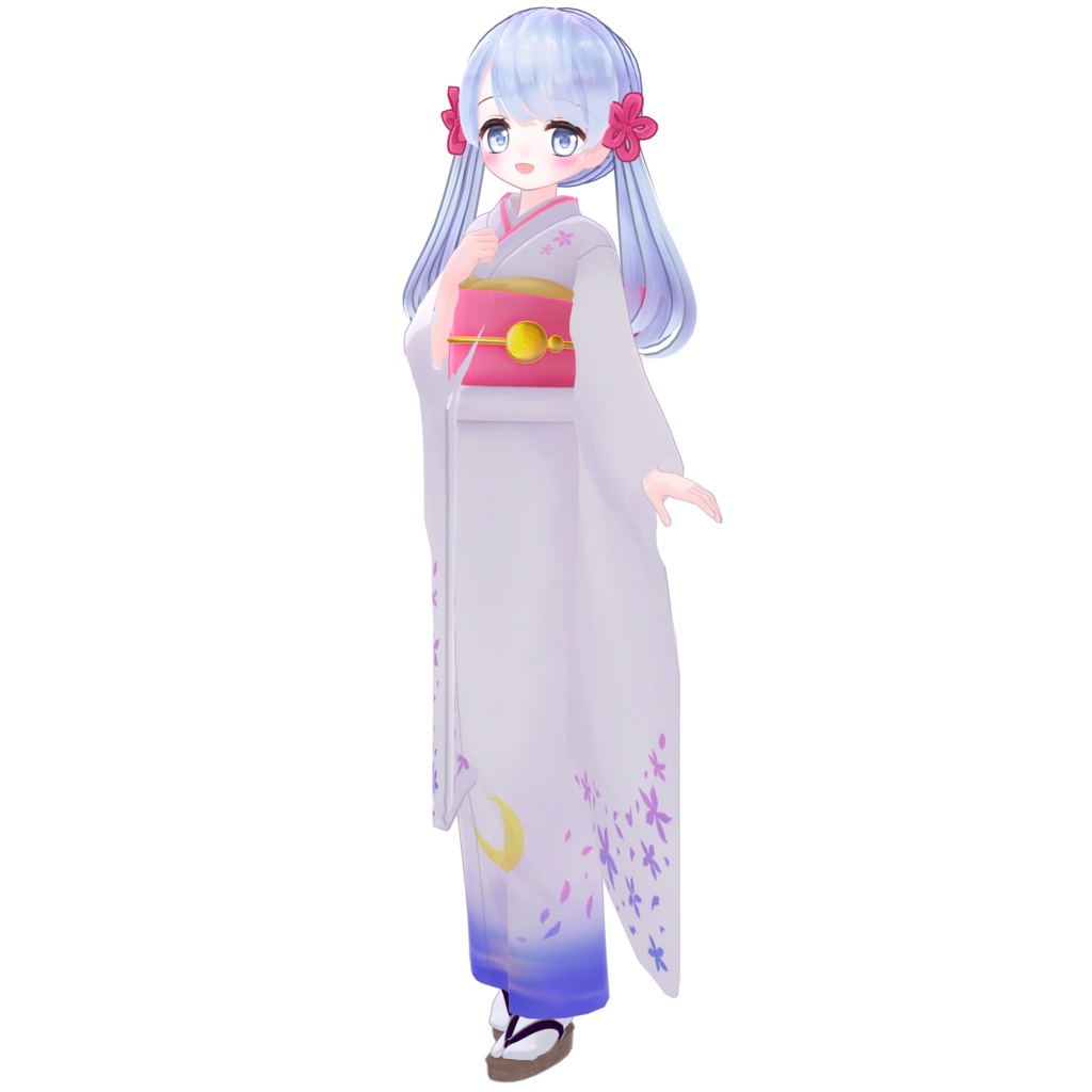 【無料VRCアバター】つくよみちゃん【ファンアートモデル】