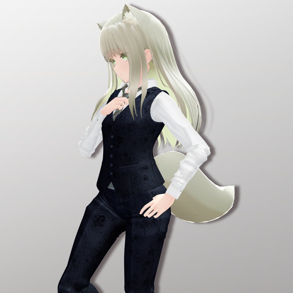 【スキミア専用衣装】メンズスーツ