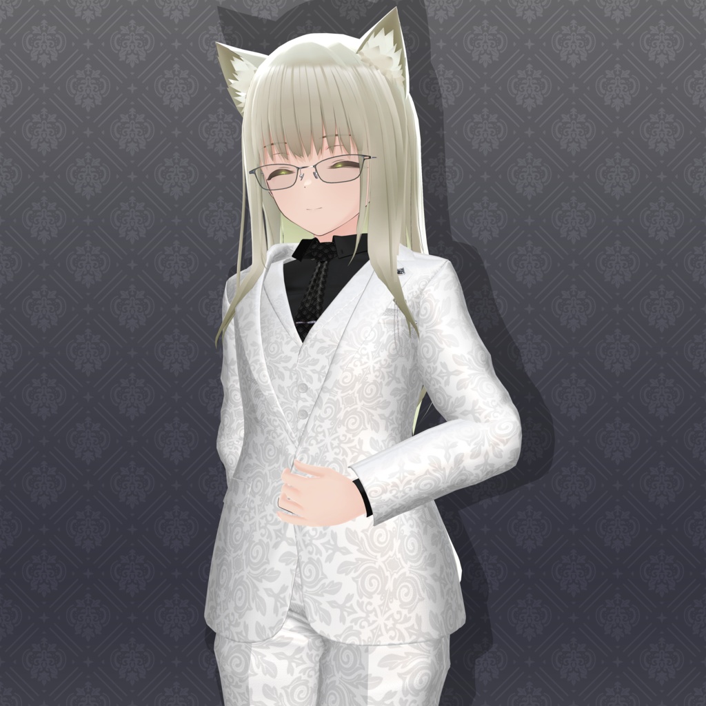 【スキミア専用衣装】メンズスーツ