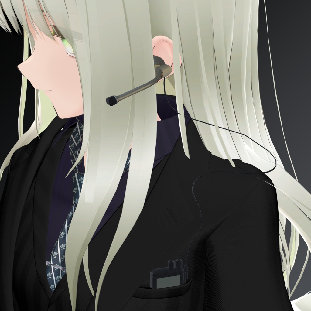 【スキミア専用衣装】メンズスーツ