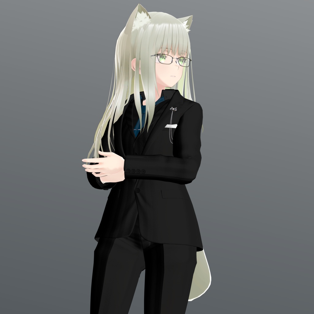 【スキミア専用衣装】メンズスーツ