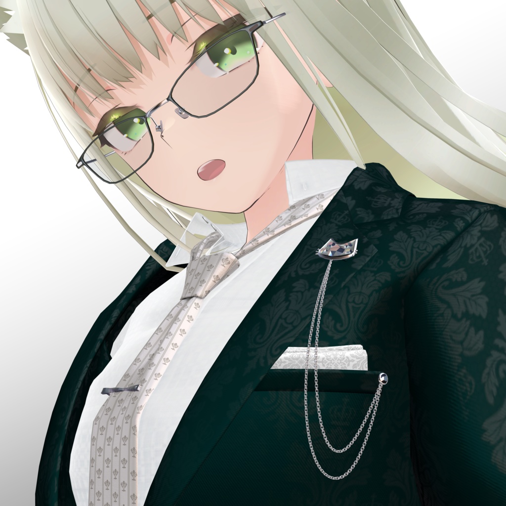 【スキミア専用衣装】メンズスーツ