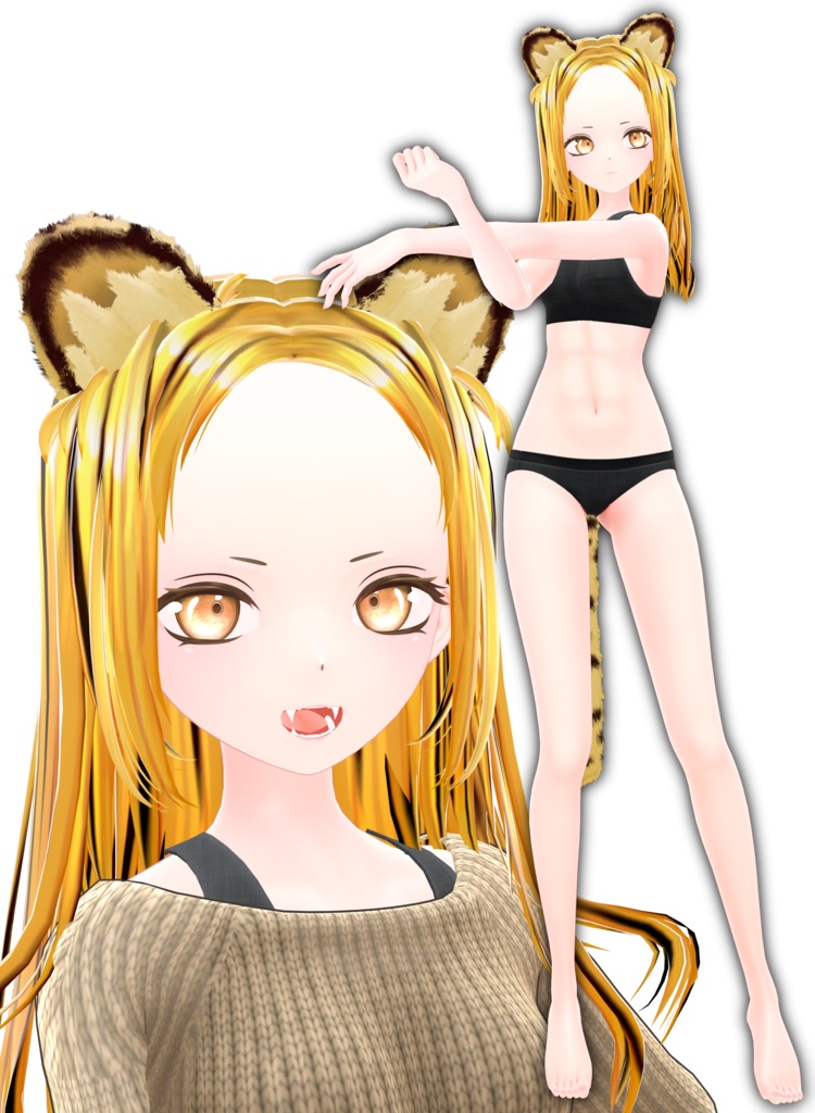 オリジナル3Dモデル「ユバタス」