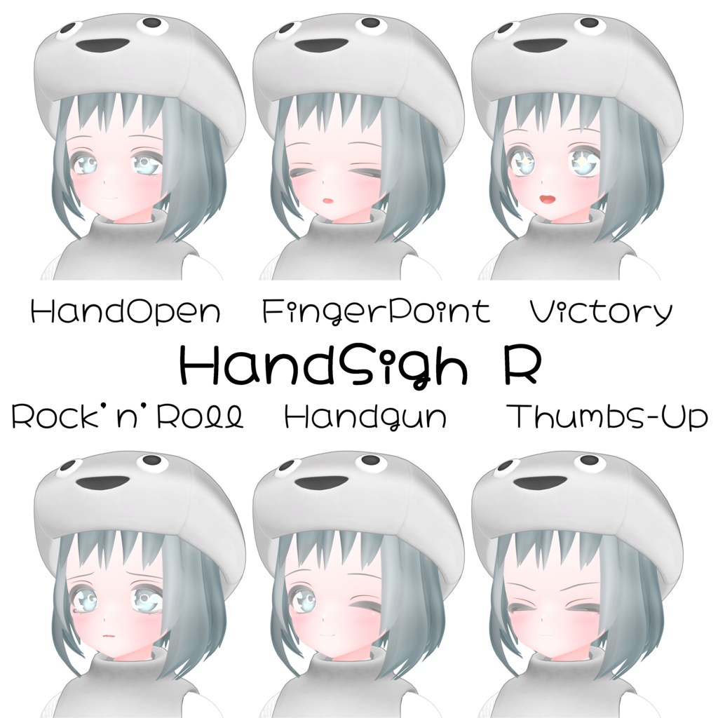 オリジナル3Dモデル「サカバンバスピスちゃん」