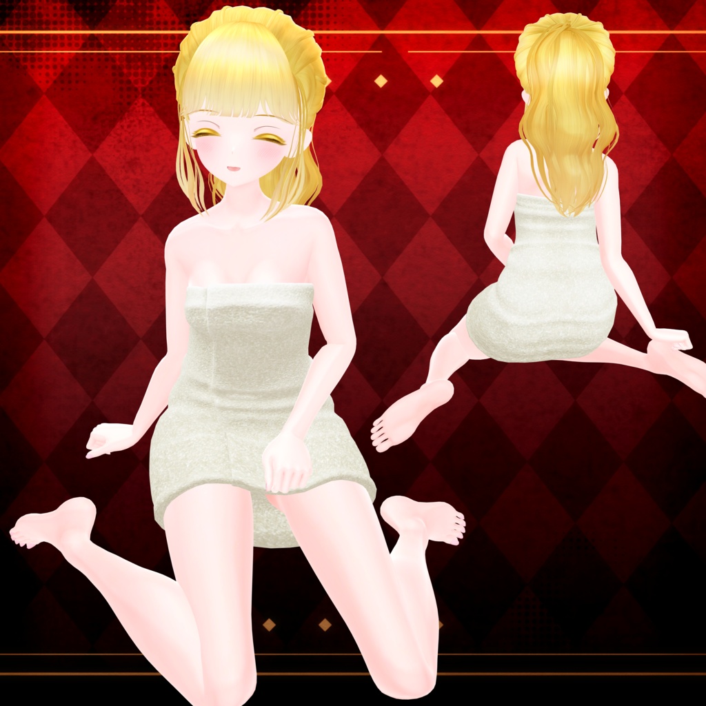 オリジナル3Dモデル「シャーロット・フェアリシア」