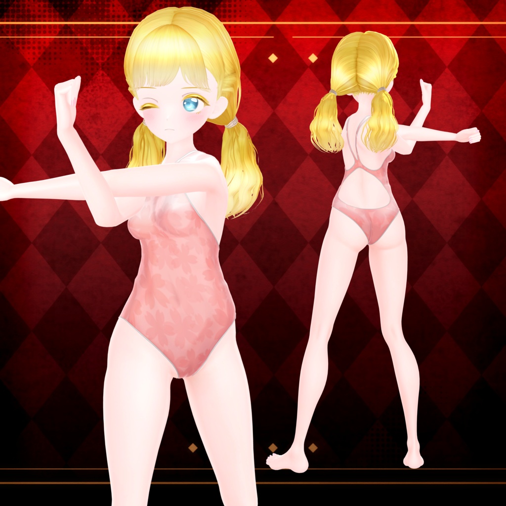 オリジナル3Dモデル「シャーロット・フェアリシア」