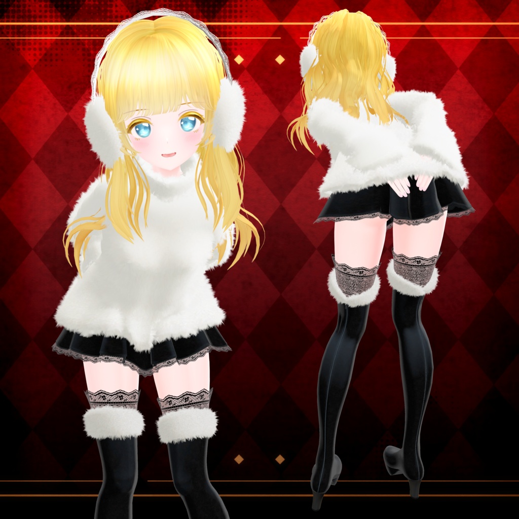 オリジナル3Dモデル「シャーロット・フェアリシア」