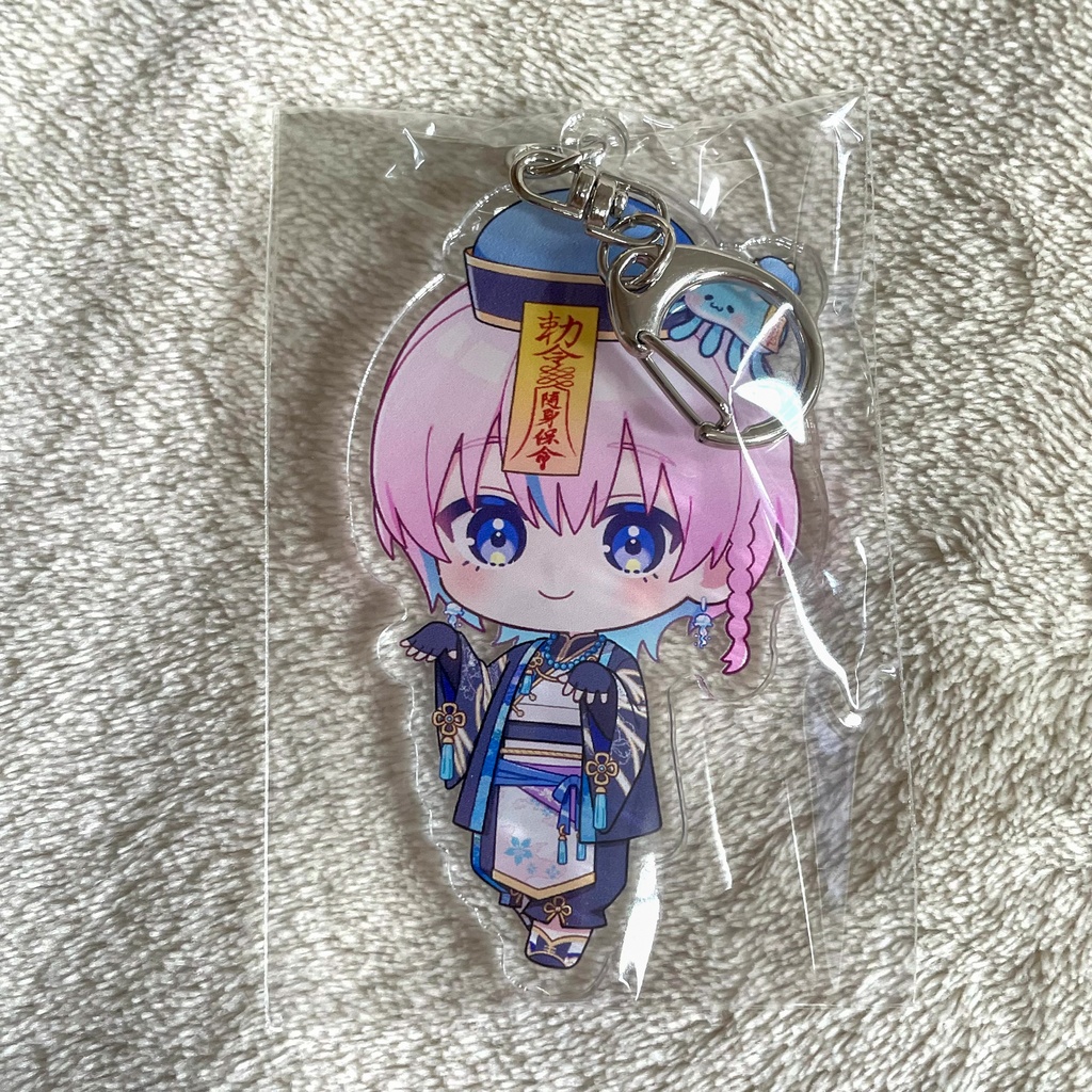 夜灯ユラギ　SDアクリルキーホルダー　キョンシーver.