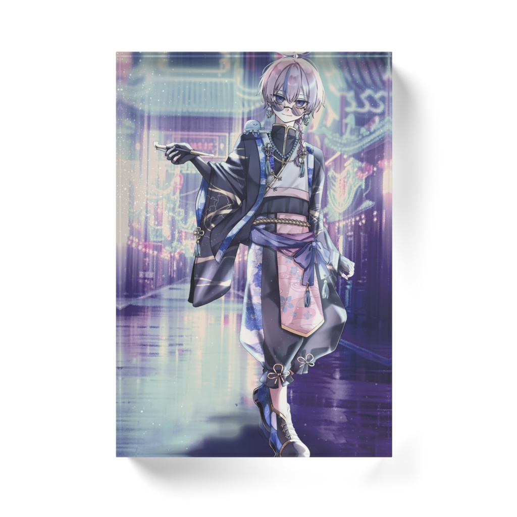 【夜灯ユラギ】アクリルブロック(Aタイプ)