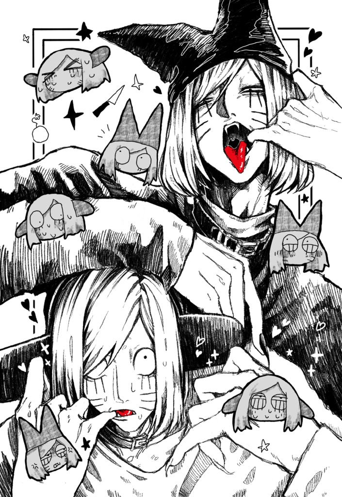 アクリルブロック(ニェン＆ニョン)