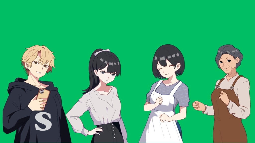 新クトゥルフ神話TRPGシナリオ 「まがりまがられ」 非公式NPC素材集