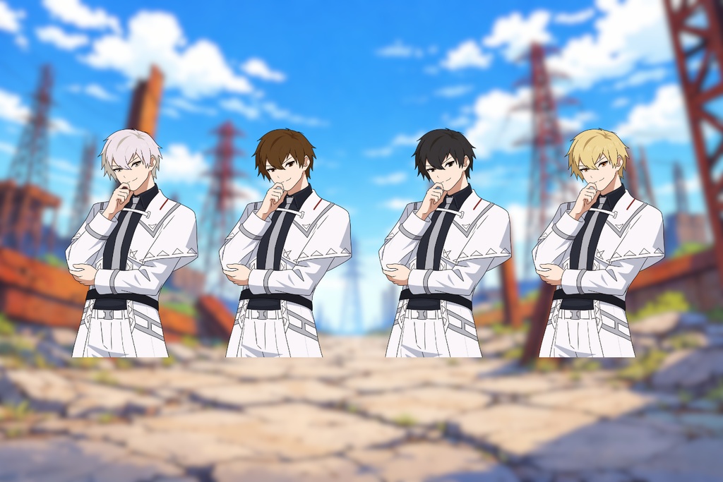 【ネジクレネジマキ】再興者同盟_上半身立ち絵素材001