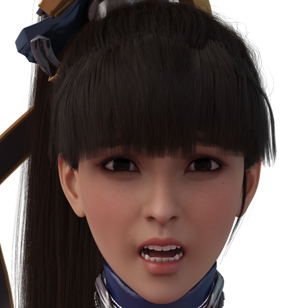 Bz Pain Expressions For Genesis8Female