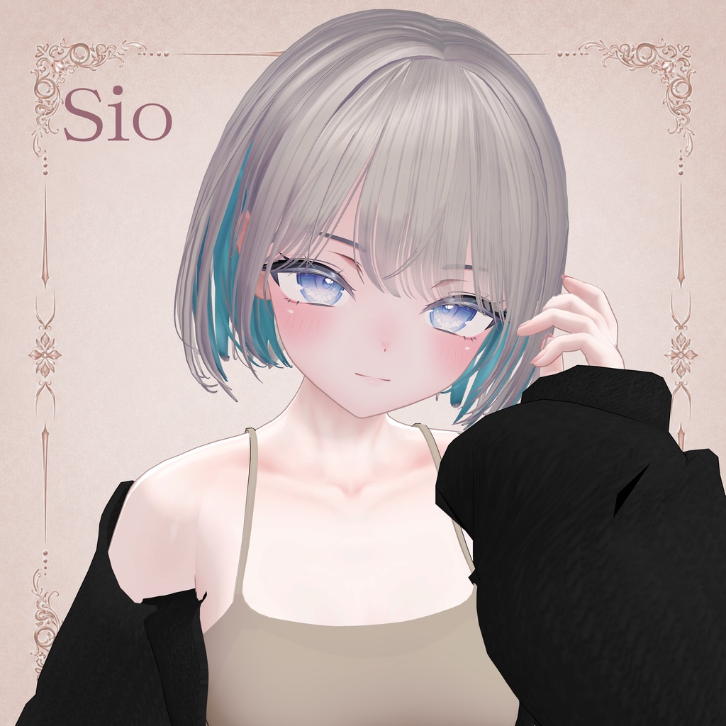 【Sio対応追加❗】ショートボブヘアー