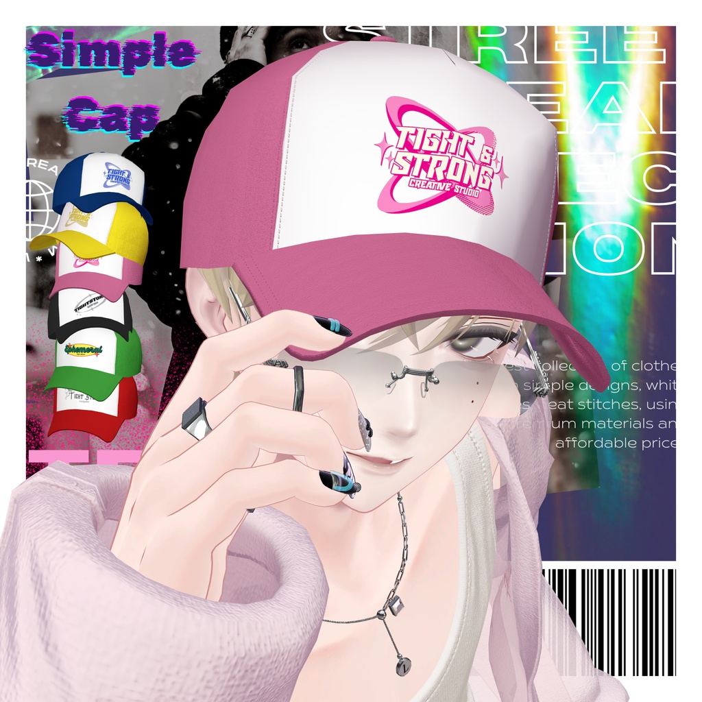 【🎁無料配布8/2~❗】Simple Cap