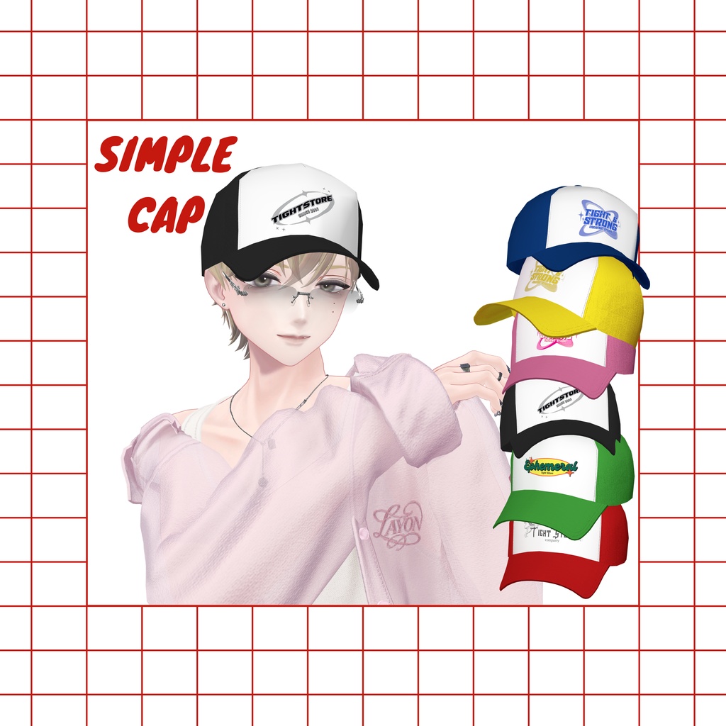 【🎁無料配布8/2~❗】Simple Cap