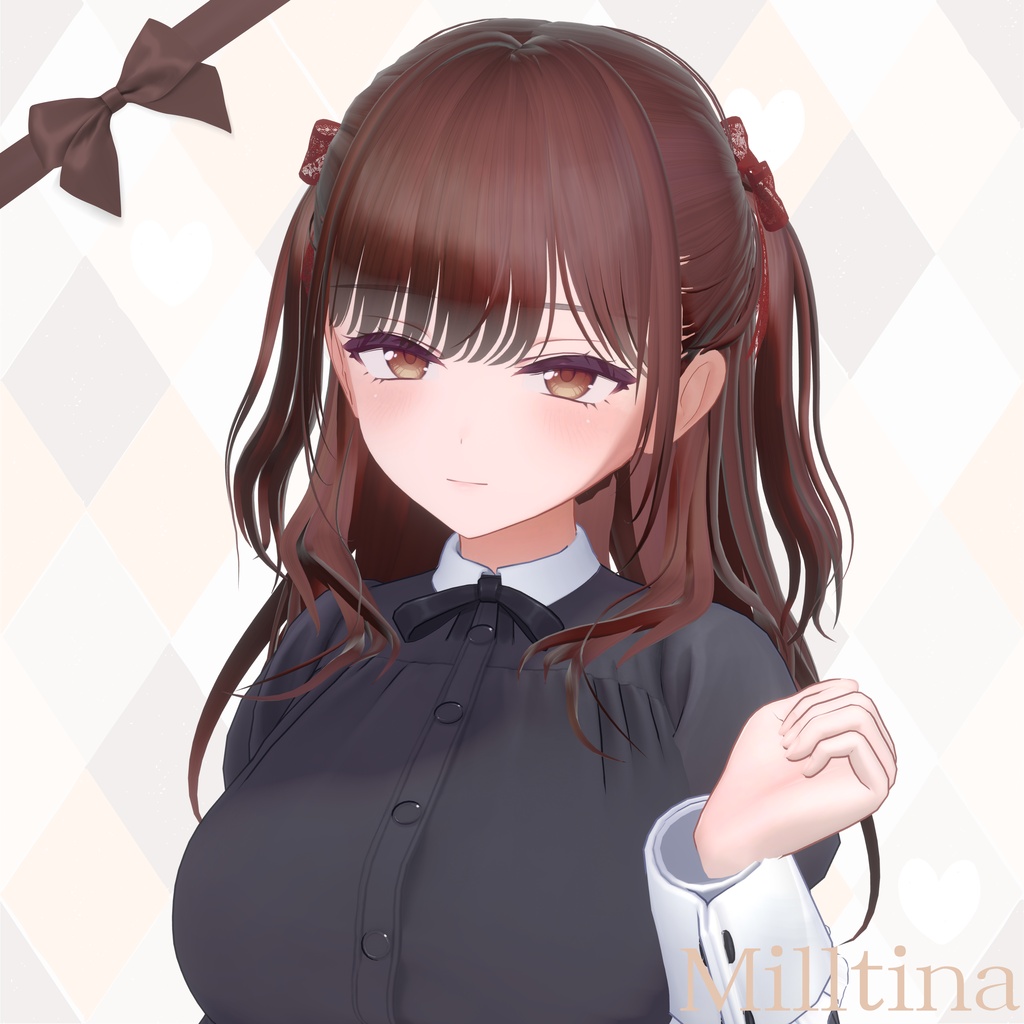 【Sioちゃん対応❗】2way ハーフツイン
