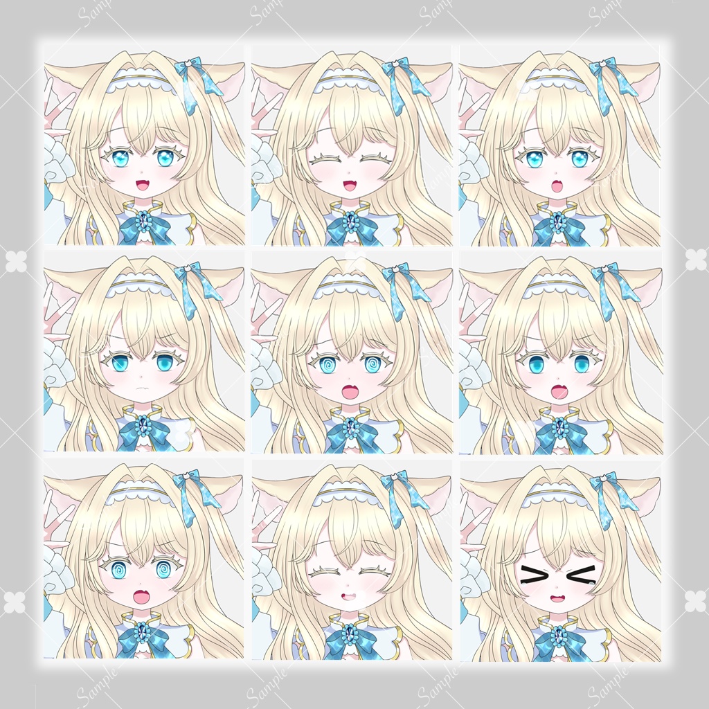 【立ち絵、衣装】01 猫耳の女の子【IRIAM動作確認】