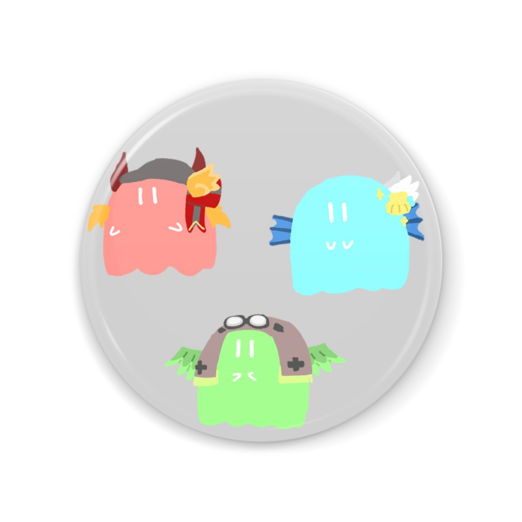 ミマモお化け風缶ミラー