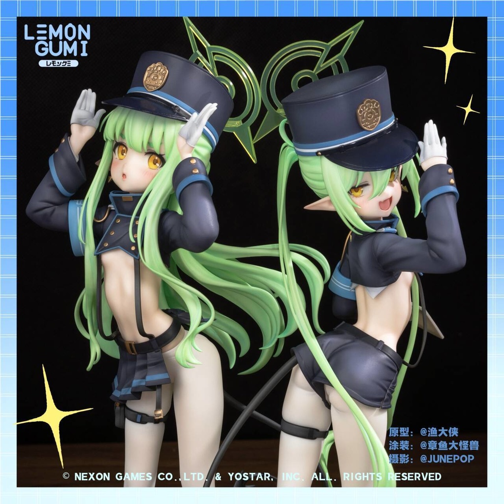 橘ヒカリ&橘ノゾミ　ガレージキット　レモングミ　となモ　ワンフェス ブルーアーカイブ」 橘ヒカリ&橘ノゾミ ガレージキット