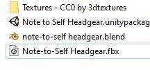 Note-to-Self Headgear