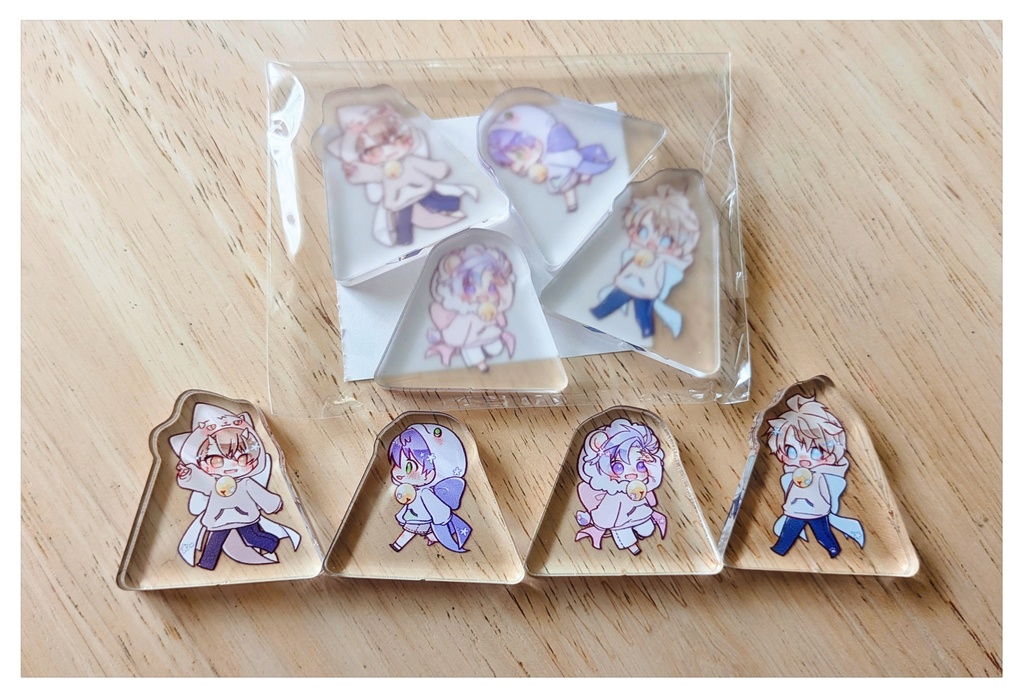 【非公式】おさんぽ自立ミニアクスタ(セット)