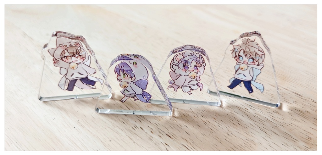 【非公式】おさんぽ自立ミニアクスタ(１人ずつ)