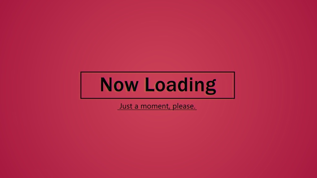 【待機画面】シンプルかっこいい_配信者向け素材