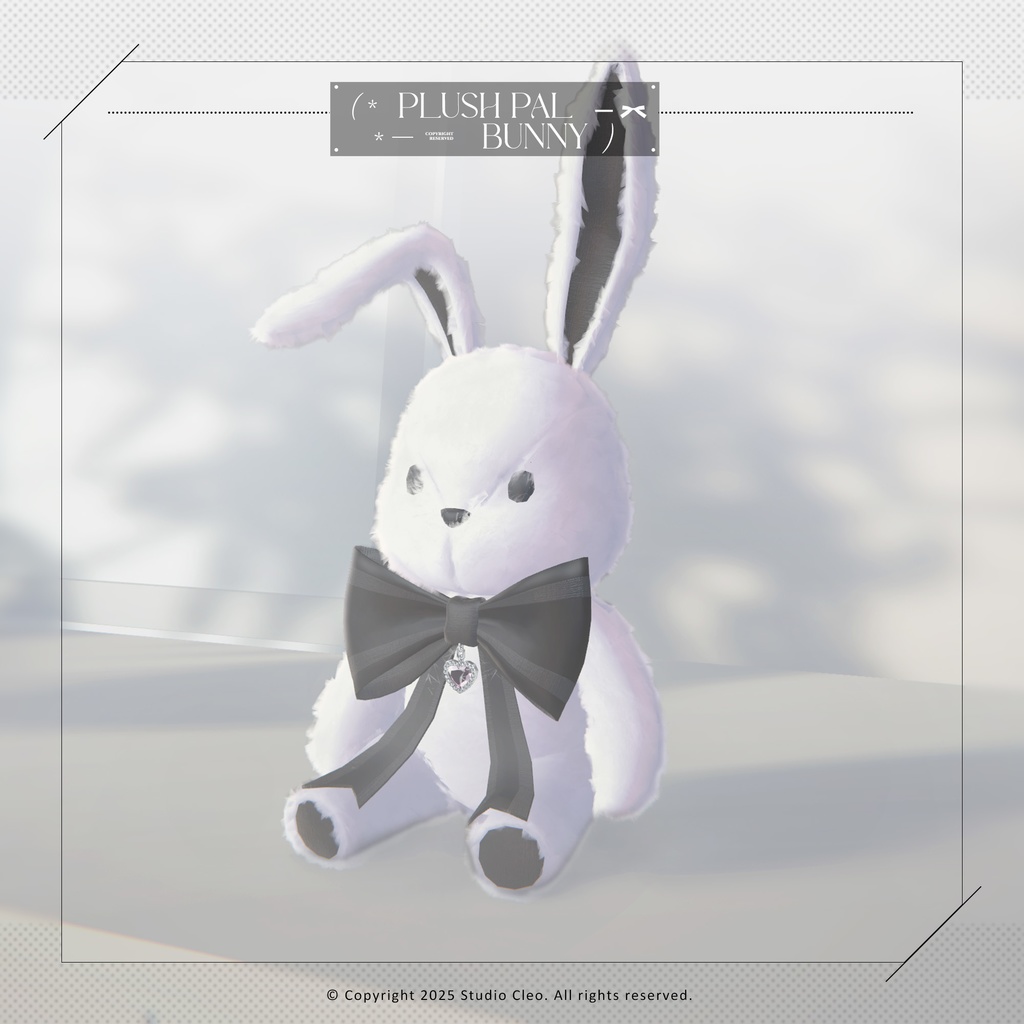 Free|ショップ開設記念無料配布 『PlushPal Bunny』グラブ可能