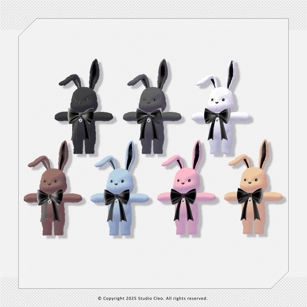 Free|ショップ開設記念無料配布 『PlushPal Bunny』グラブ可能