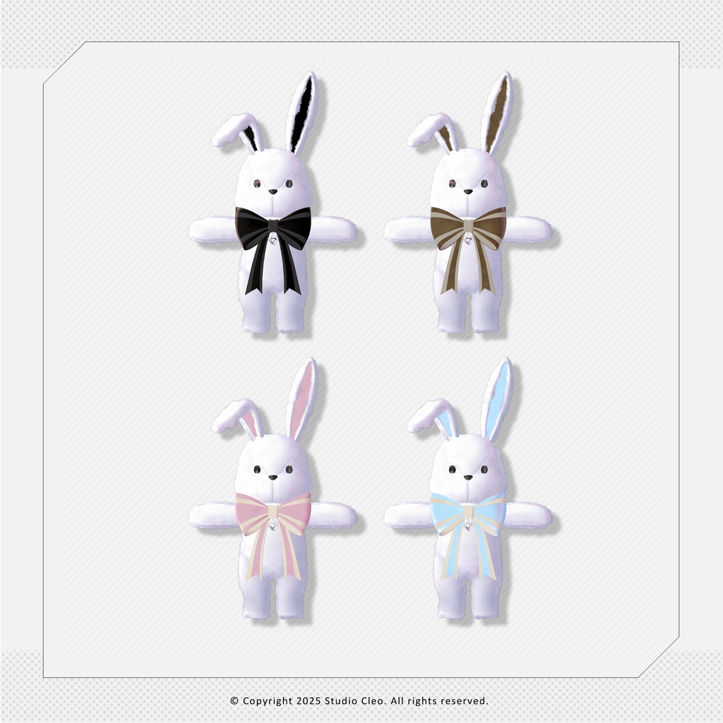 Free|ショップ開設記念無料配布 『PlushPal Bunny』グラブ可能