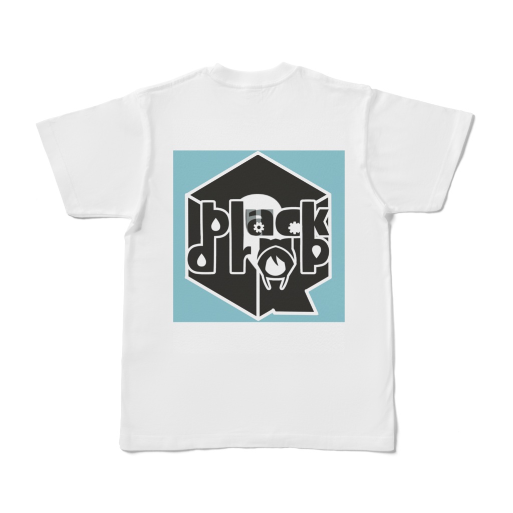 『アノコ』-バックロゴ Tシャツ- 【Qblackdrop】