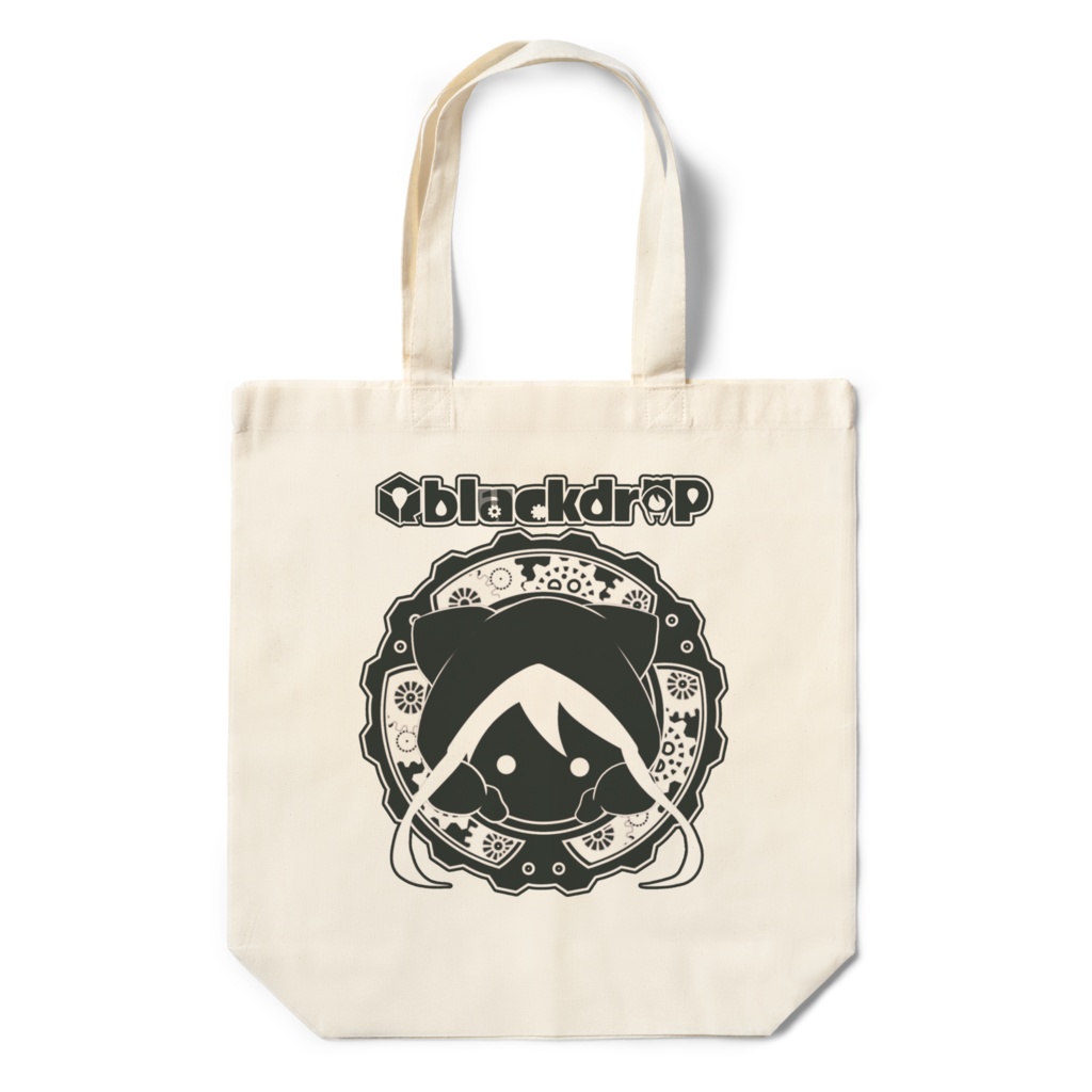 『アノコ』-エコバッグ- 【Qblackdrop】