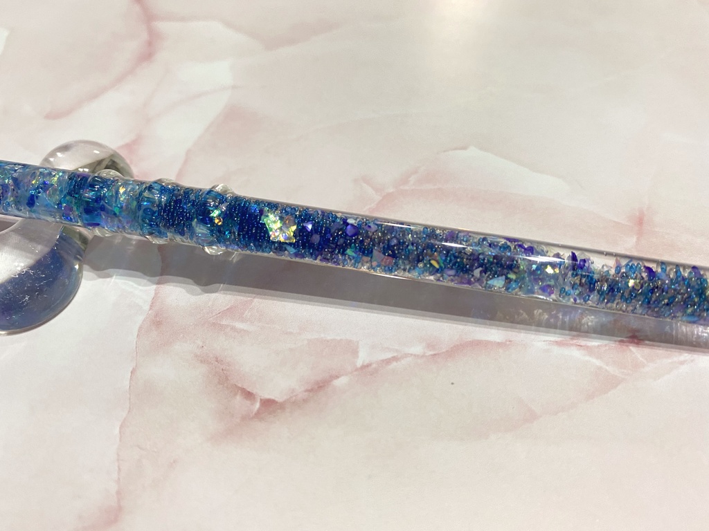 【原神】鍾離&タルタリヤイメージ・ガラスペン