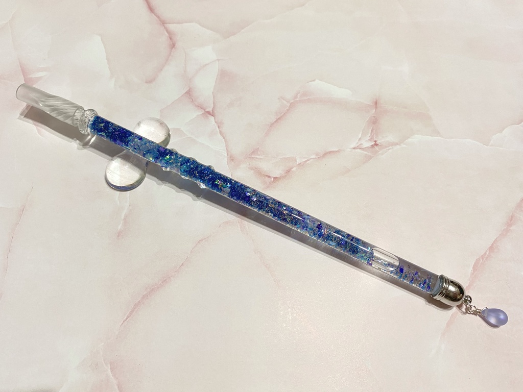 【原神】鍾離&タルタリヤイメージ・ガラスペン