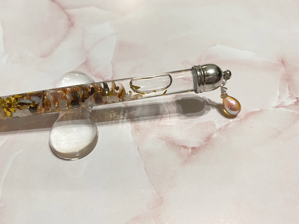 【原神】鍾離&タルタリヤイメージ・ガラスペン