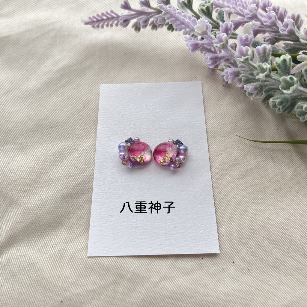 【原神】稲妻キャラ ひとつぶイヤーアクセサリー