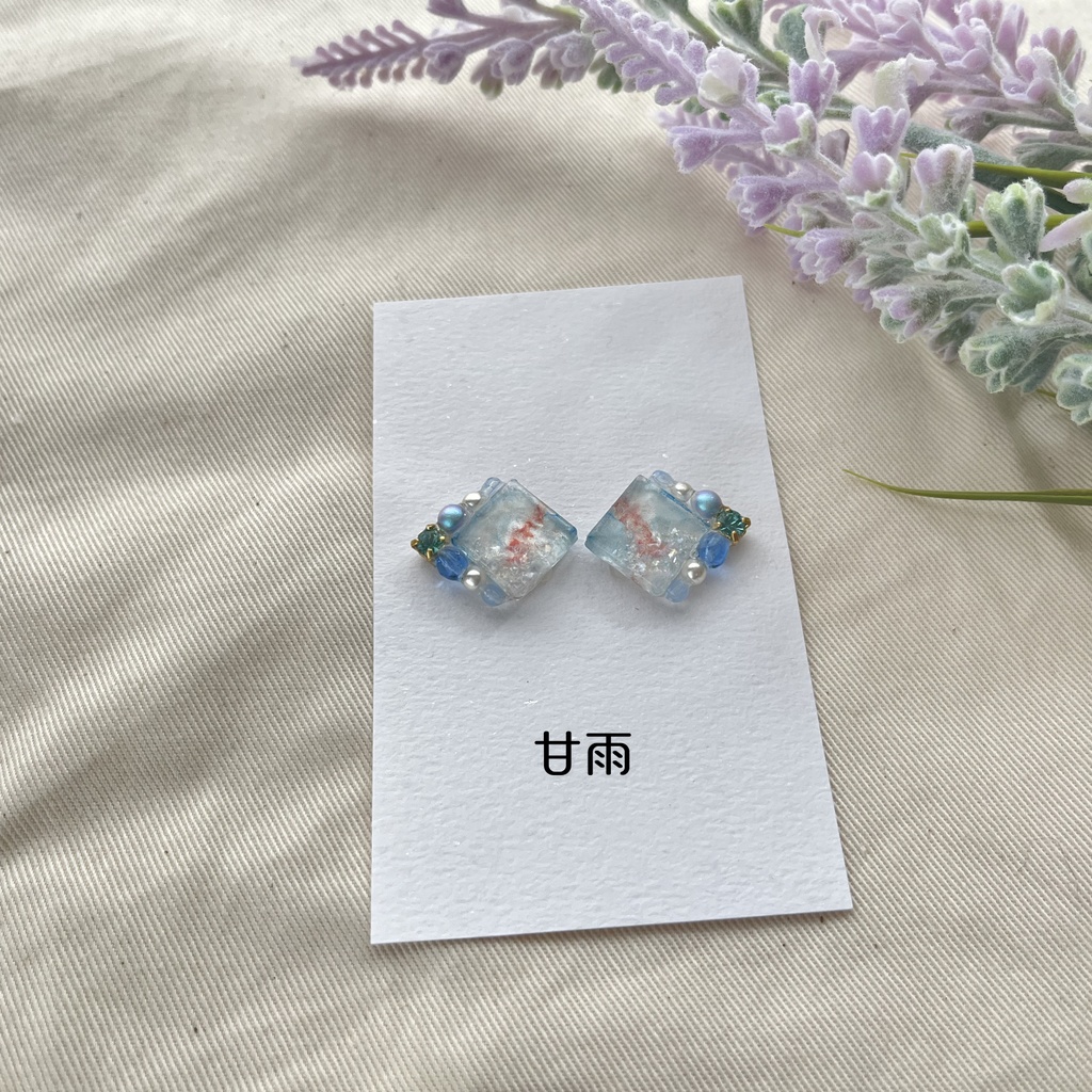 【原神】 璃月キャラ ひとつぶイヤーアクセサリー