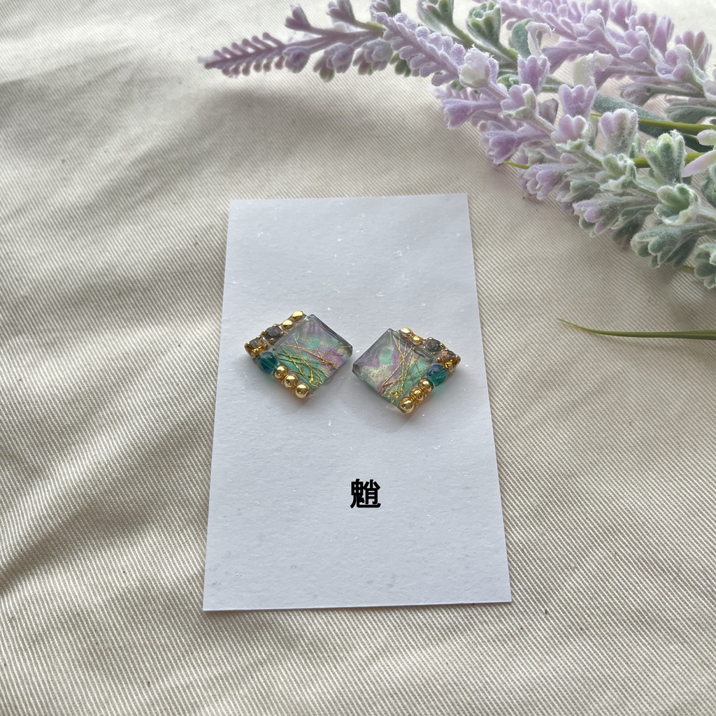 【原神】 璃月キャラ ひとつぶイヤーアクセサリー