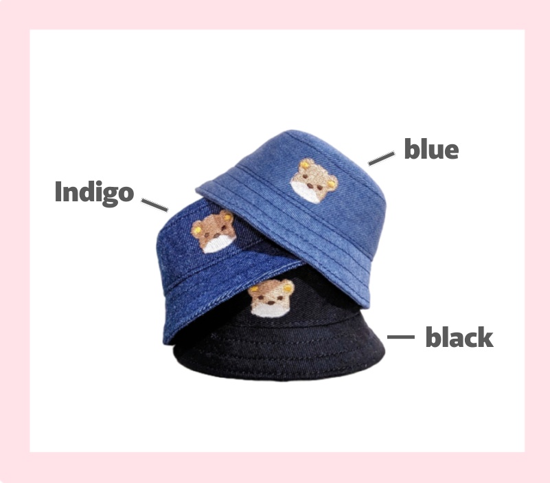 くまバケットハット