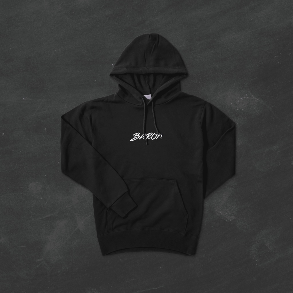 BARON オリジナルパーカー black