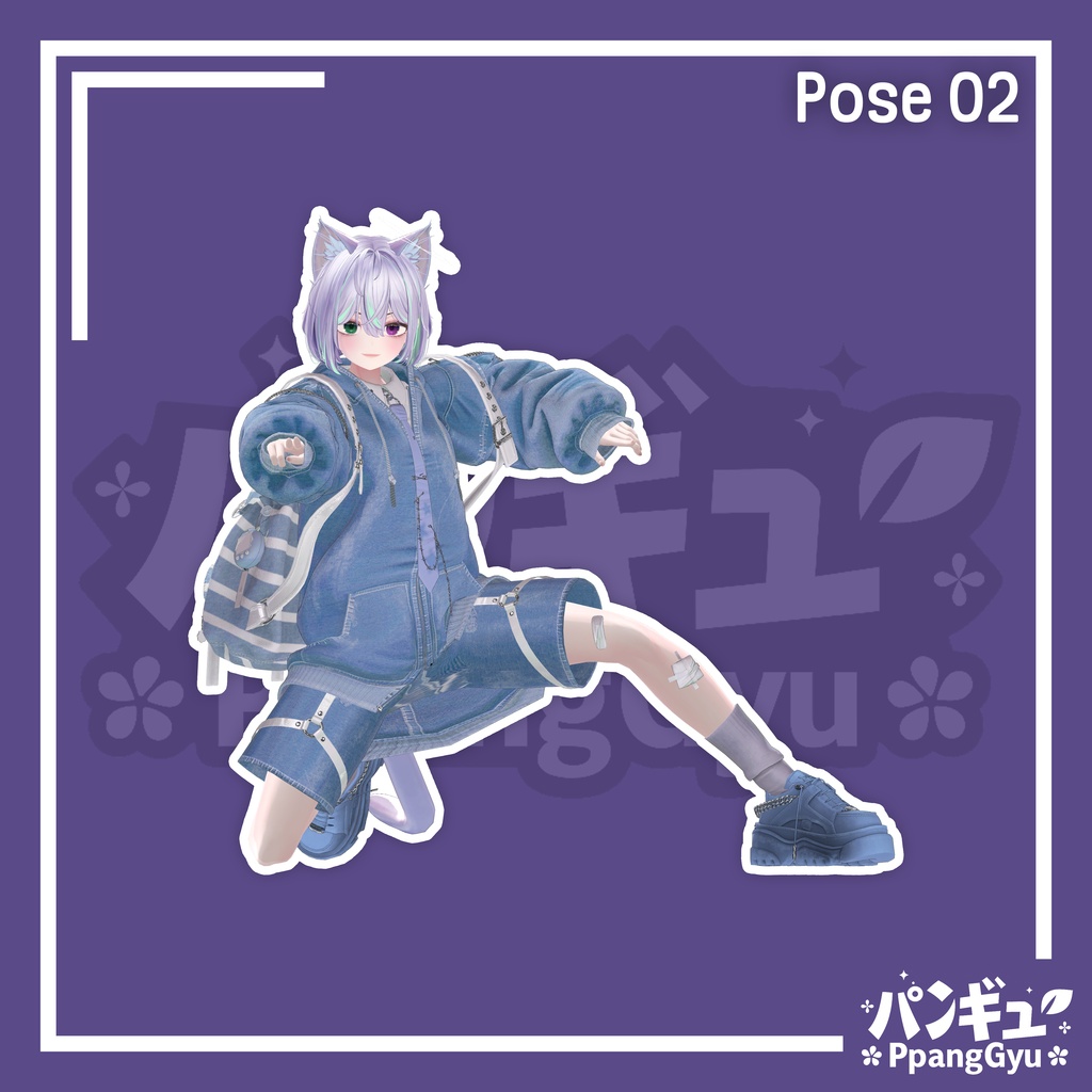 【FREE】Pose Pack Free Vol.2/ポーズパック無料Vol.2/포즈 팩 무료 Vol.2