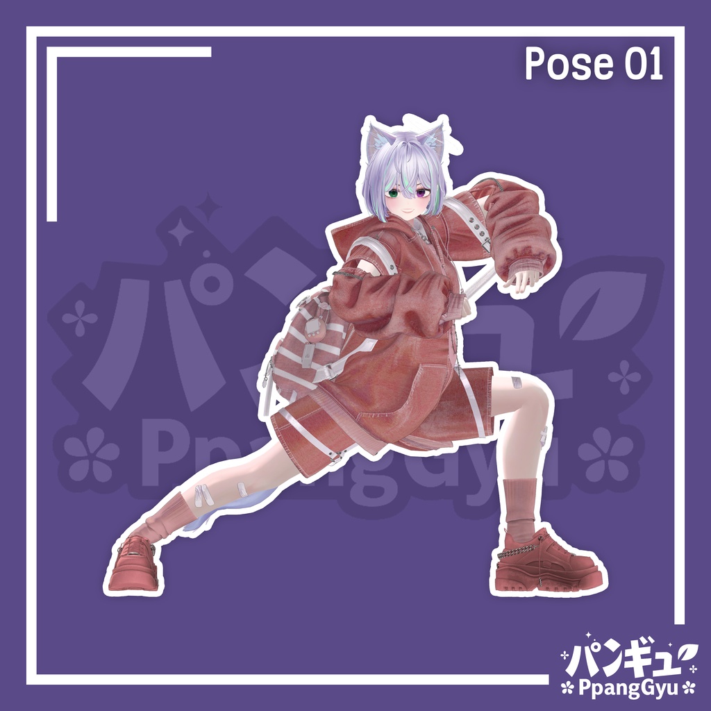 【FREE】Pose Pack Free Vol.2/ポーズパック無料Vol.2/포즈 팩 무료 Vol.2