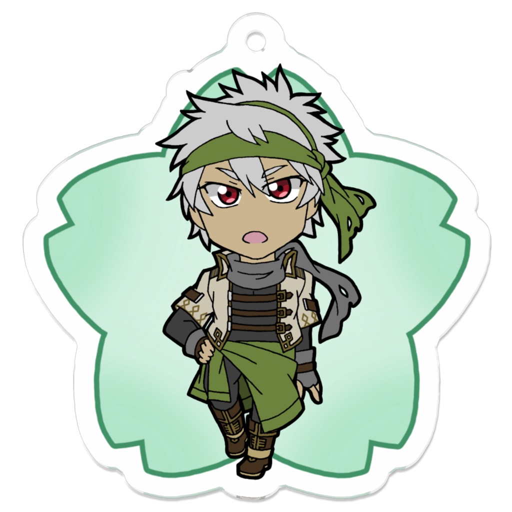 アクリルキーホルダー桜(アウセン)