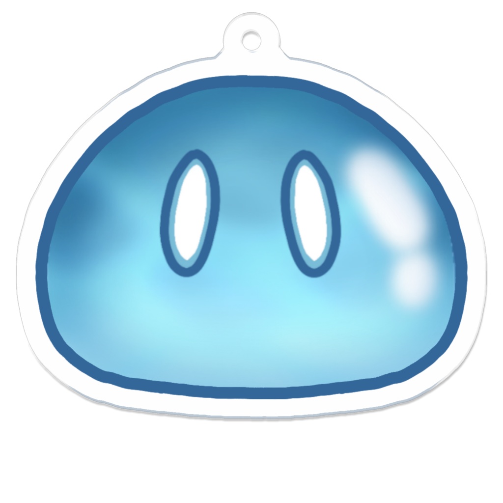もちもち水スライムちゃんアクキー