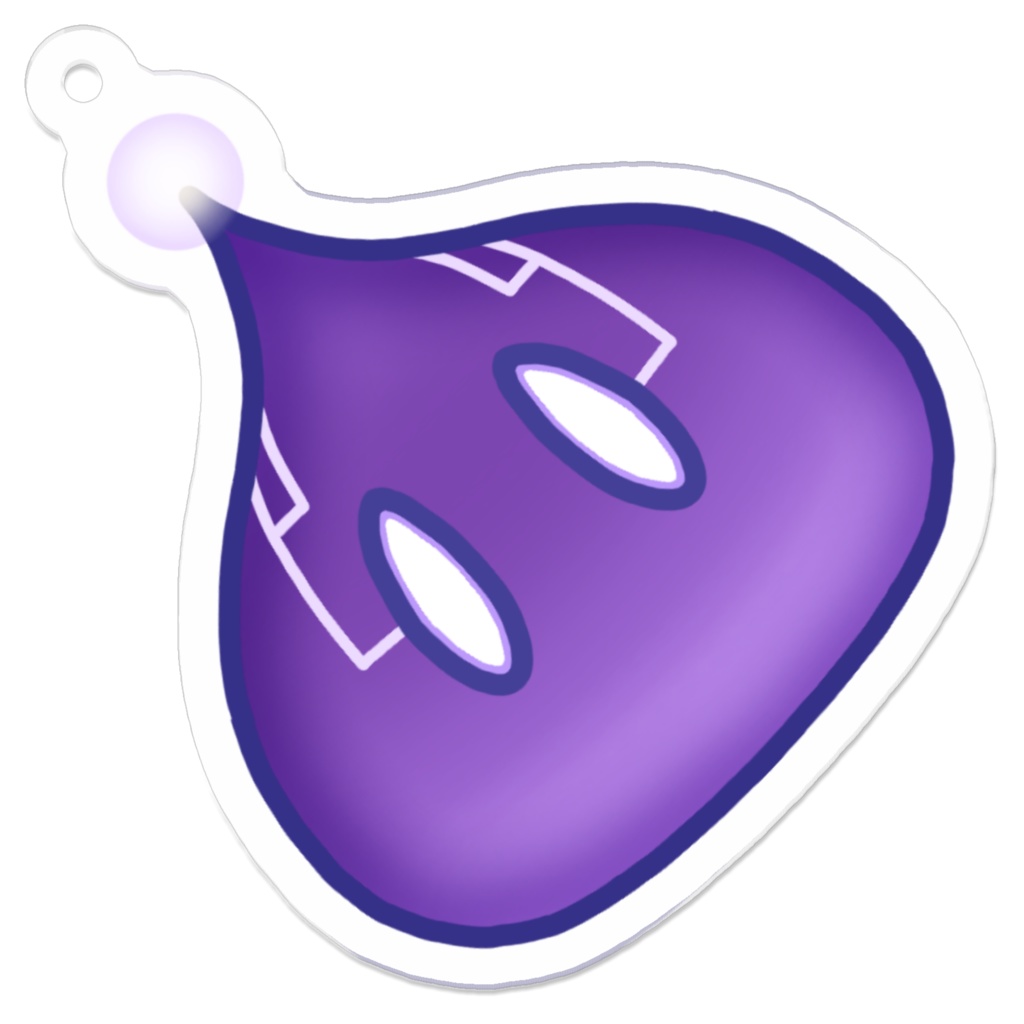 もちもち雷スライムちゃんアクキー