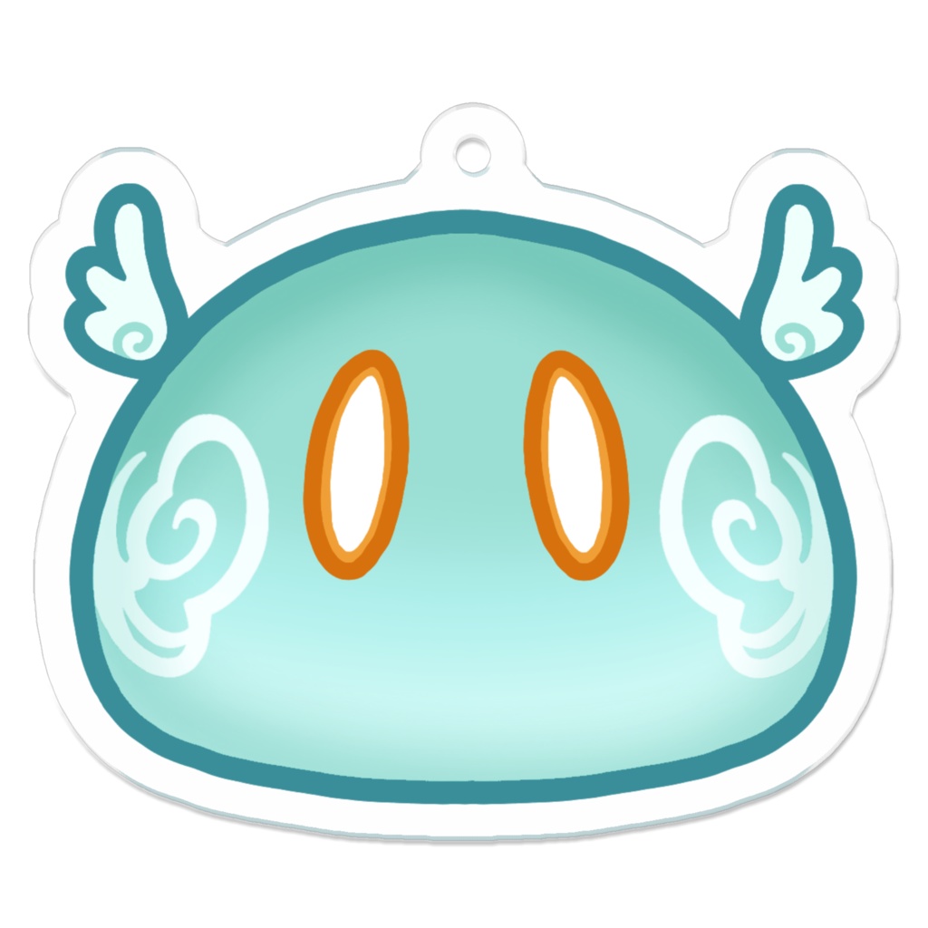 もちもち風スライムちゃんアクキー
